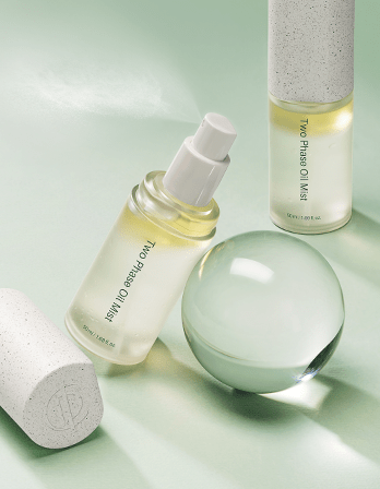 ICD Two - Phase Oil Mist spray bottle - Korean skincare Australia - K Beauty - Riman